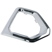 DURAFORCE Front Fog Light Outer Bezel Cover For GMC Sierra Denali SLT Chrome Set 2019-2022