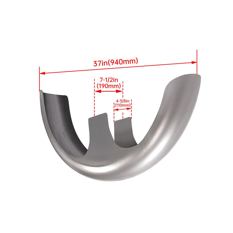 DURAFORCE For Harley Bagger Touring FLTR FLHT FLHR FLHX 30" Wrap Around Front Fender Wheel