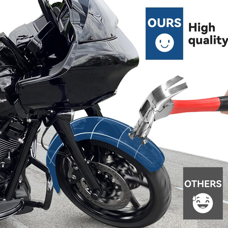 DURAFORCE For Harley Bagger Touring FLTR FLHT FLHR FLHX 30" Wrap Around Front Fender Wheel