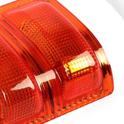 DURAFORCE Side Mirror Turn Signal Lights Amber Lens For 08-16 Ford F-250 F-350 09 10 11 12