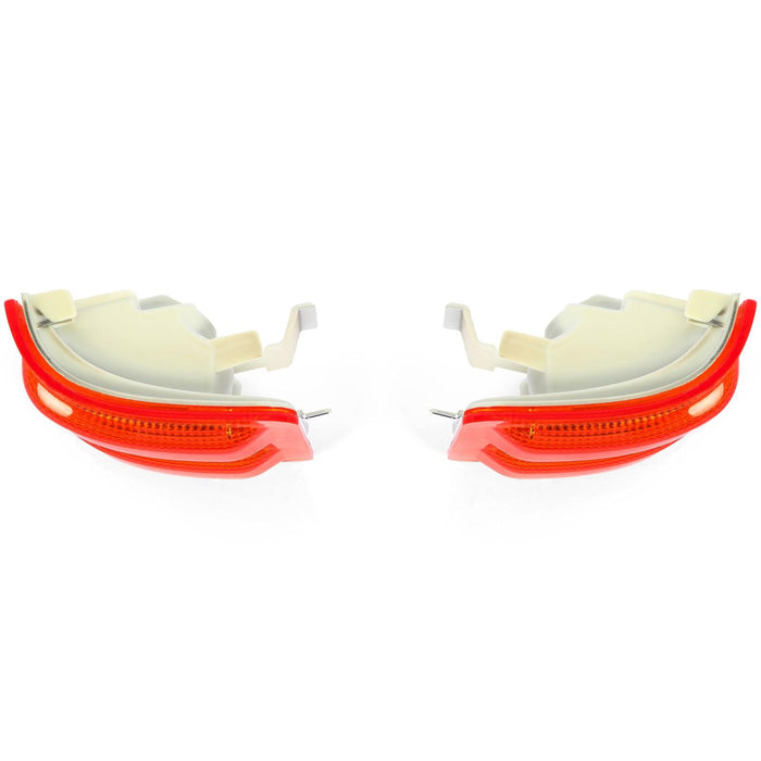 DURAFORCE Side Mirror Turn Signal Lights Amber Lens For 08-16 Ford F-250 F-350 09 10 11 12