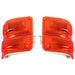 DURAFORCE Side Mirror Turn Signal Lights Amber Lens For 08-16 Ford F-250 F-350 09 10 11 12