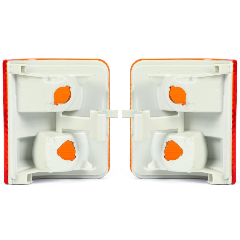 DURAFORCE Side Mirror Turn Signal Lights Amber Lens For 08-16 Ford F-250 F-350 09 10 11 12