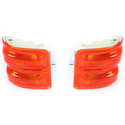DURAFORCE Side Mirror Turn Signal Lights Amber Lens For 08-16 Ford F-250 F-350 09 10 11 12