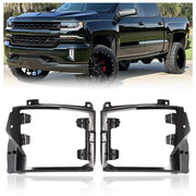 DURAFORCE Bumper Bracket For 2016 2017 2018 Chevrolet Silverado 1500 Set of 2 Front Outer