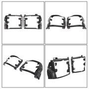 DURAFORCE Bumper Bracket For 2016 2017 2018 Chevrolet Silverado 1500 Set of 2 Front Outer