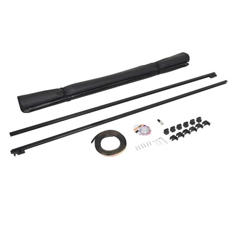 DURAFORCE 6.5' Truck Bed Tonneau Cover Soft Roll Up For Ford F150 F-150 Heritage 1997-2004