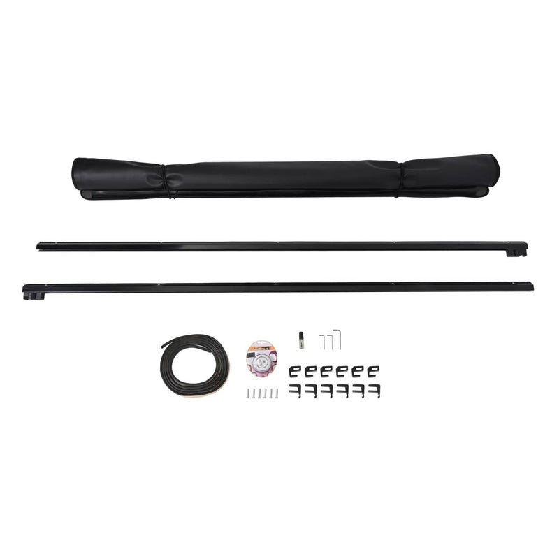 DURAFORCE 6.5' Truck Bed Tonneau Cover Soft Roll Up For Ford F150 F-150 Heritage 1997-2004