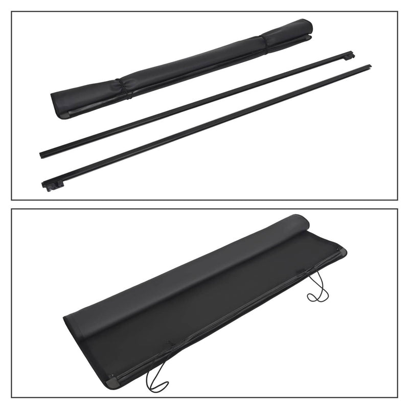 DURAFORCE 6.5' Truck Bed Tonneau Cover Soft Roll Up For Ford F150 F-150 Heritage 1997-2004