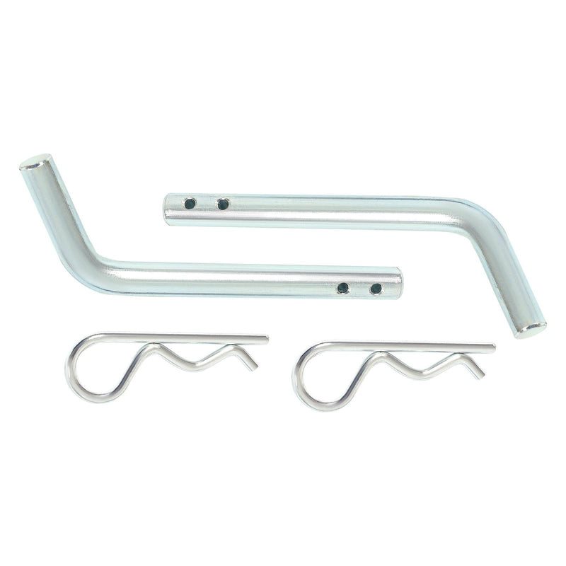 DURAFORCE 2pcs Adjustable Trailer Stake Pocket 5/8" D Ring Zinc Coated For Standard 2"x4"