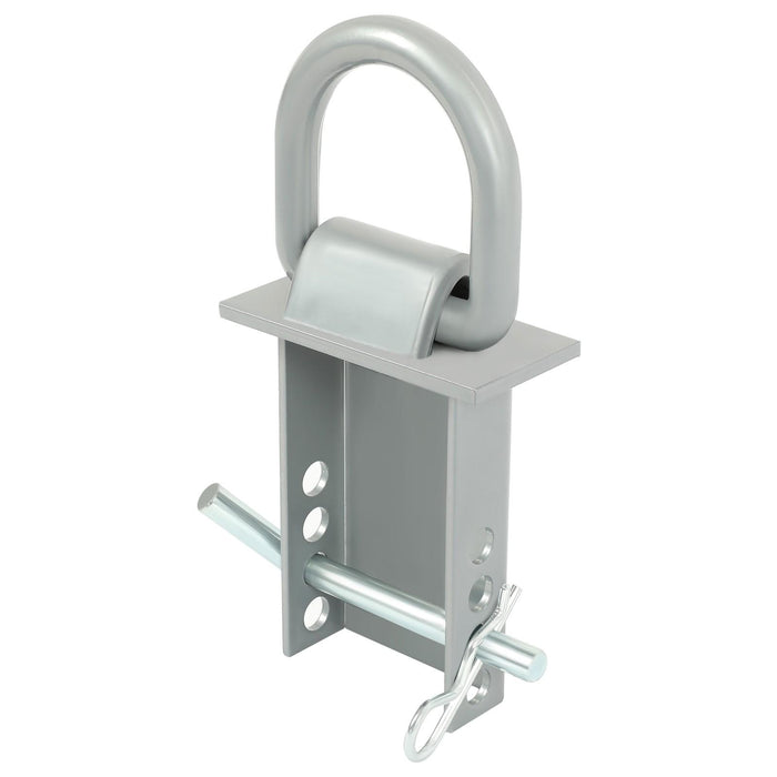 DURAFORCE 2pcs Adjustable Trailer Stake Pocket 5/8" D Ring Zinc Coated For Standard 2"x4"