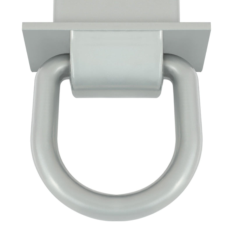 DURAFORCE 2pcs Adjustable Trailer Stake Pocket 5/8" D Ring Zinc Coated For Standard 2"x4"