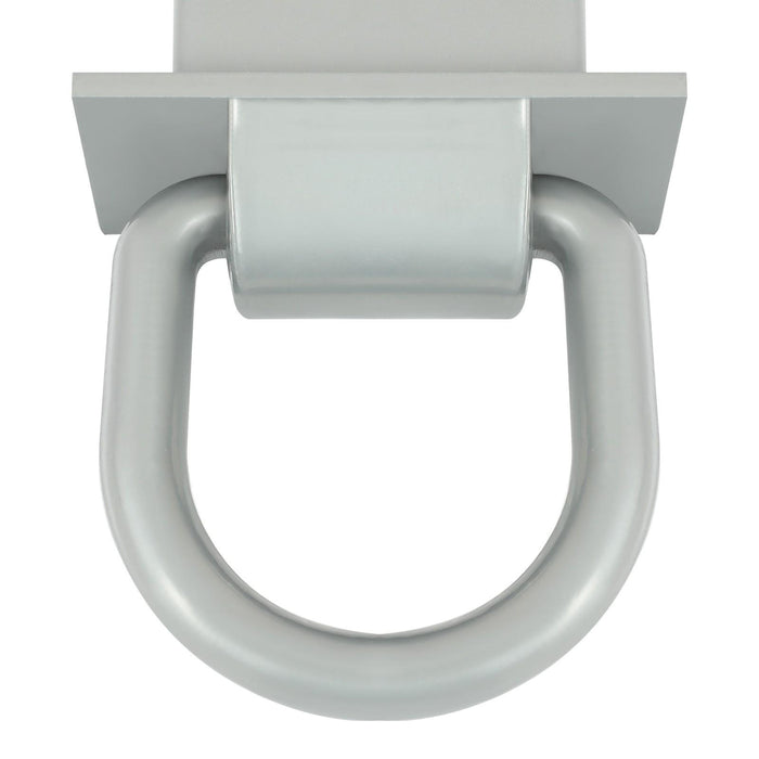 DURAFORCE 2pcs Adjustable Trailer Stake Pocket 5/8" D Ring Zinc Coated For Standard 2"x4"