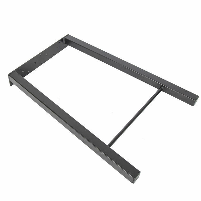 DURAFORCE 28" Metal Table Legs Trapezoid Coffee Table Legs Desk Legs Heavy Duty Steel 2PCS