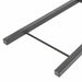 DURAFORCE 28" Metal Table Legs Trapezoid Coffee Table Legs Desk Legs Heavy Duty Steel 2PCS