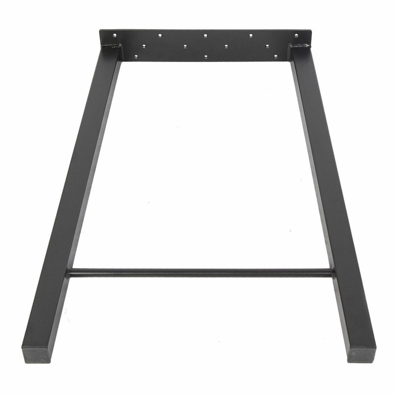 DURAFORCE 28" Metal Table Legs Trapezoid Coffee Table Legs Desk Legs Heavy Duty Steel 2PCS