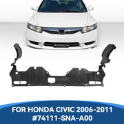 DURAFORCE Front Engine Splash Shield Under Cover For Honda Civic 2006-2011 #74111-SNA-A00