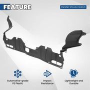 DURAFORCE Front Engine Splash Shield Under Cover For Honda Civic 2006-2011 #74111-SNA-A00