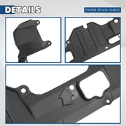 DURAFORCE Front Engine Splash Shield Under Cover For Honda Civic 2006-2011 #74111-SNA-A00