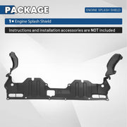 DURAFORCE Front Engine Splash Shield Under Cover For Honda Civic 2006-2011 #74111-SNA-A00