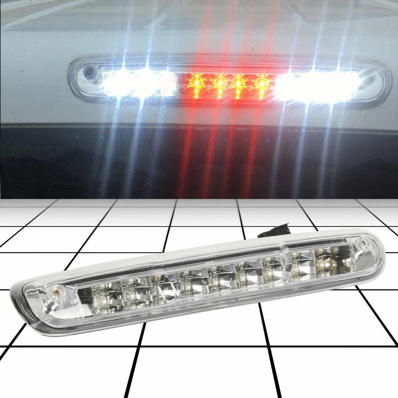 DURAFORCE Clear 3RD Third Brake Light Cargo Lamp For 07-13 14 Chevy Silverado GMC Sierra