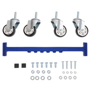 DURAFORCE Engine Cradle Lift Stands With Wheels 1000 LBS Heavy Duty For Ford Small Block