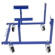 DURAFORCE Engine Cradle Lift Stands With Wheels 1000 LBS Heavy Duty For Ford Small Block