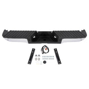 DURAFORCE Chrome Rear Bumper Assembly For 2008-2016 Ford F250 F350 F450 w/ Sensor Holes