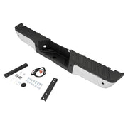 DURAFORCE Chrome Rear Bumper Assembly For 2008-2016 Ford F250 F350 F450 w/ Sensor Holes