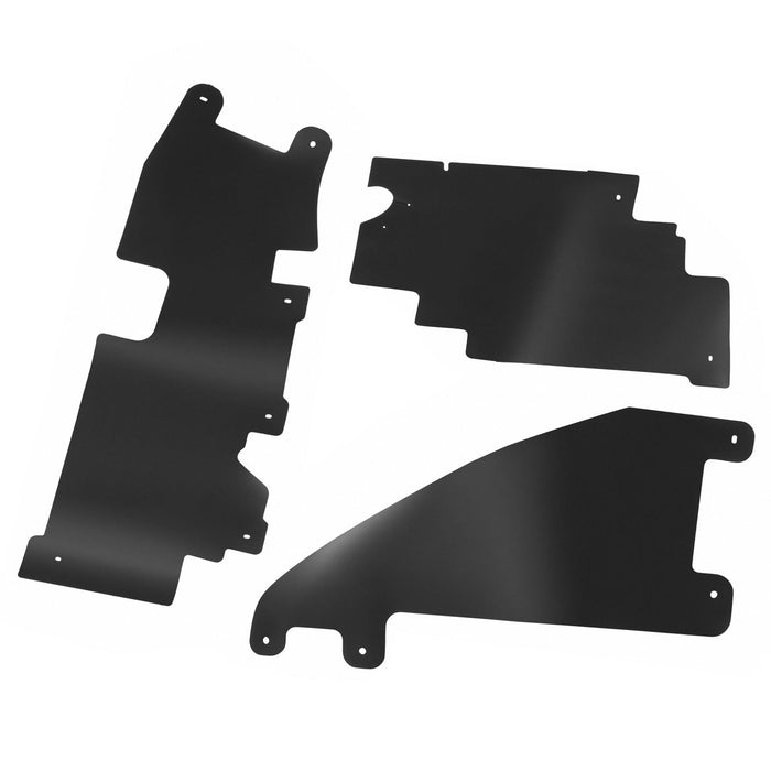 DURAFORCE New Grille Air Deflector Set w/ Fasteners For Ford F150 Raptor Radiator 09-2014