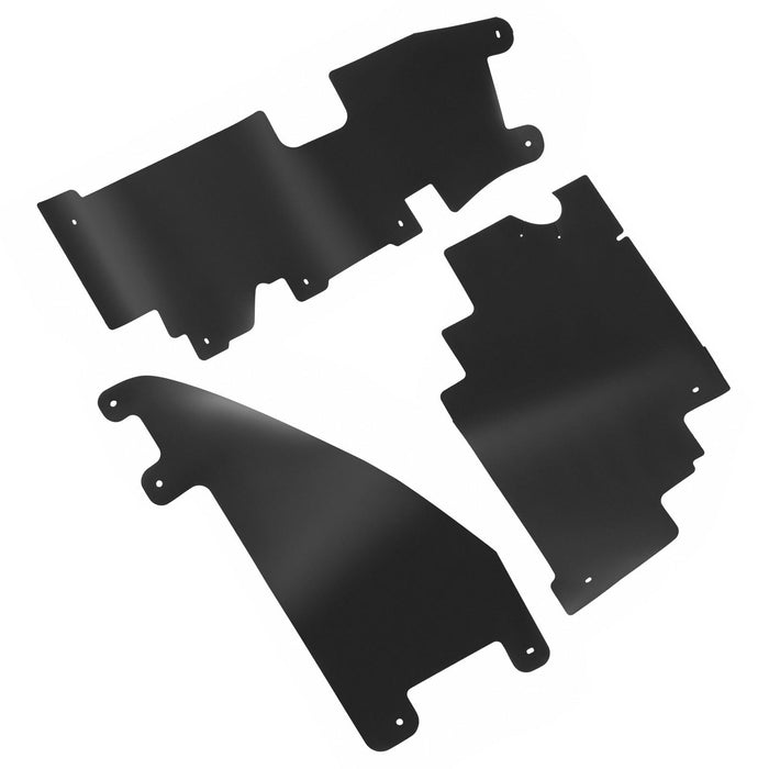 DURAFORCE New Grille Air Deflector Set w/ Fasteners For Ford F150 Raptor Radiator 09-2014