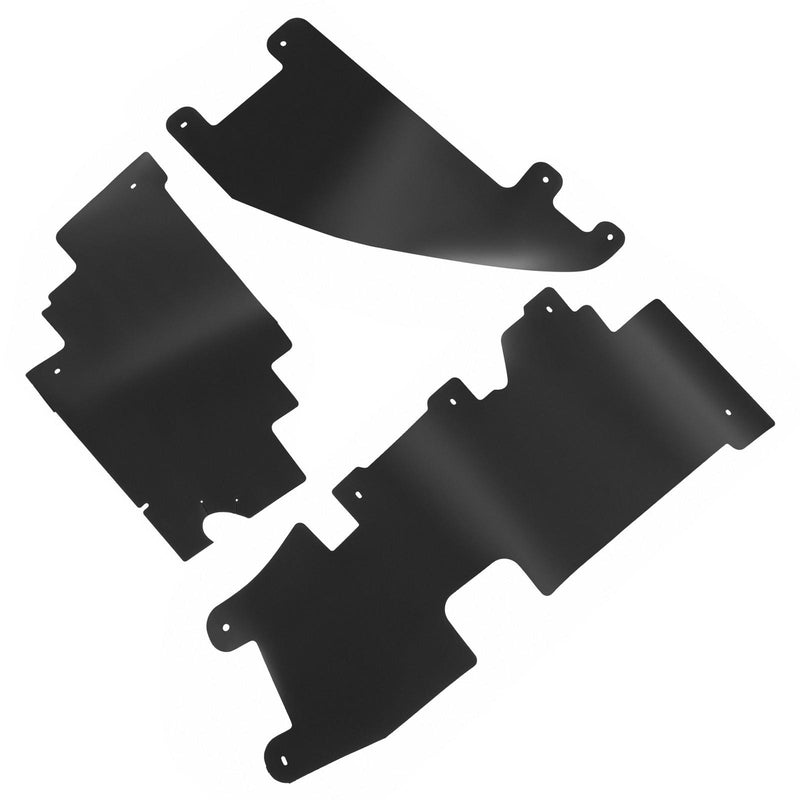 DURAFORCE New Grille Air Deflector Set w/ Fasteners For Ford F150 Raptor Radiator 09-2014