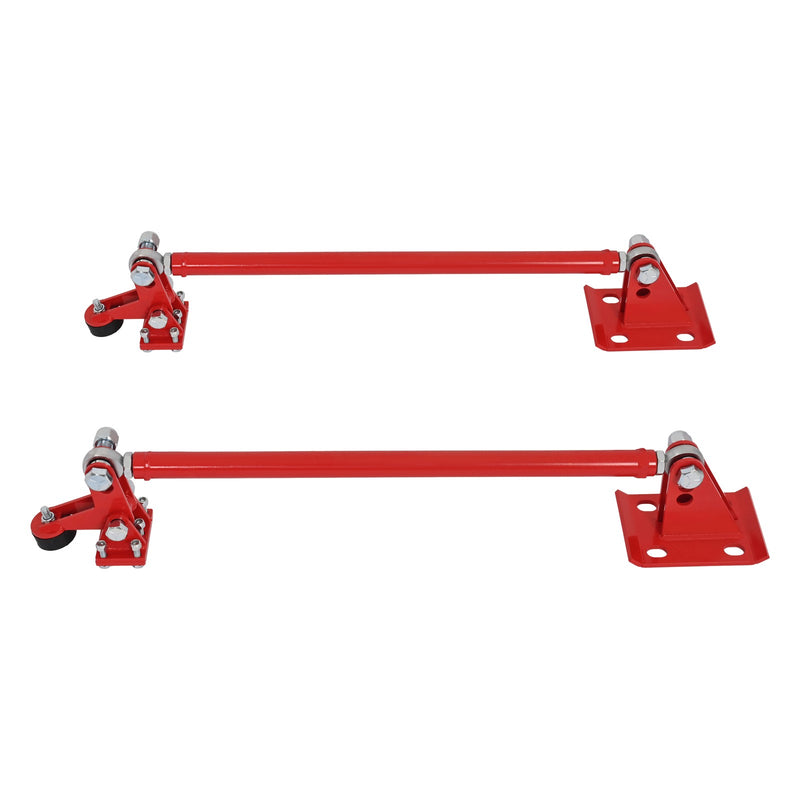 DURAFORCE Traction Tie Bars For Chevrolet Silverado GMC Sierra 1999-2018 Red 2WD 4WD