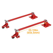 DURAFORCE Traction Tie Bars For Chevrolet Silverado GMC Sierra 1999-2018 Red 2WD 4WD