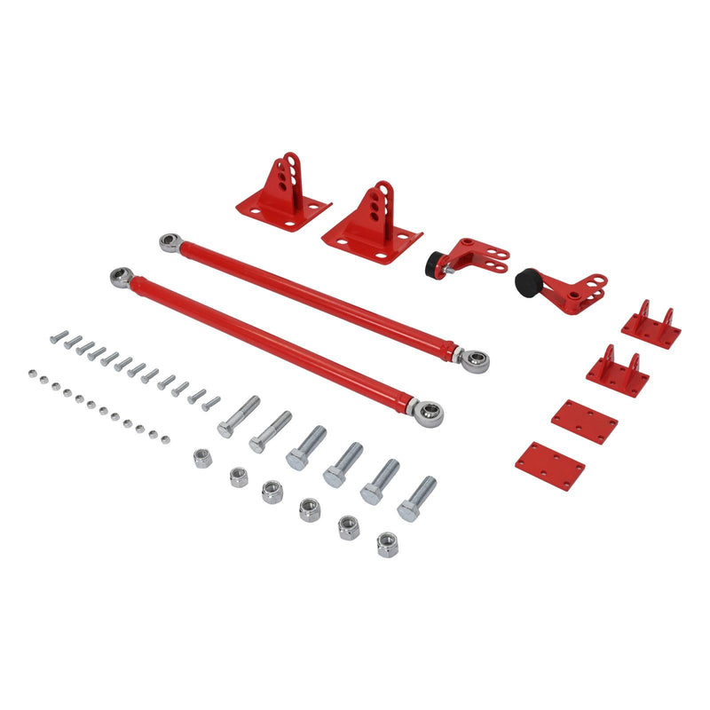 DURAFORCE Traction Tie Bars For Chevrolet Silverado GMC Sierra 1999-2018 Red 2WD 4WD