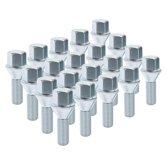 DURAFORCE 20X Wheel Lug Bolts For Jeep Cherokee Compass Chrysler 200 Dodge Dart 2012-2025