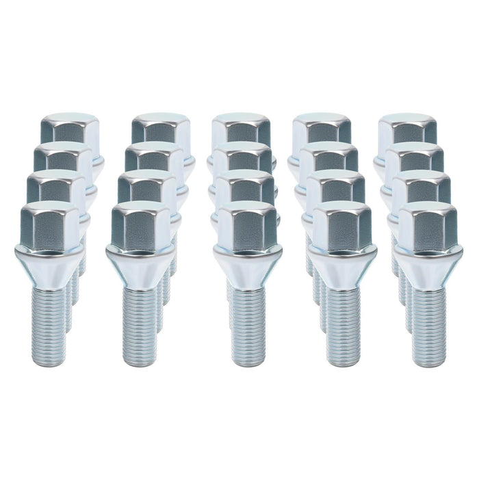 DURAFORCE 20X Wheel Lug Bolts For Jeep Cherokee Compass Chrysler 200 Dodge Dart 2012-2025