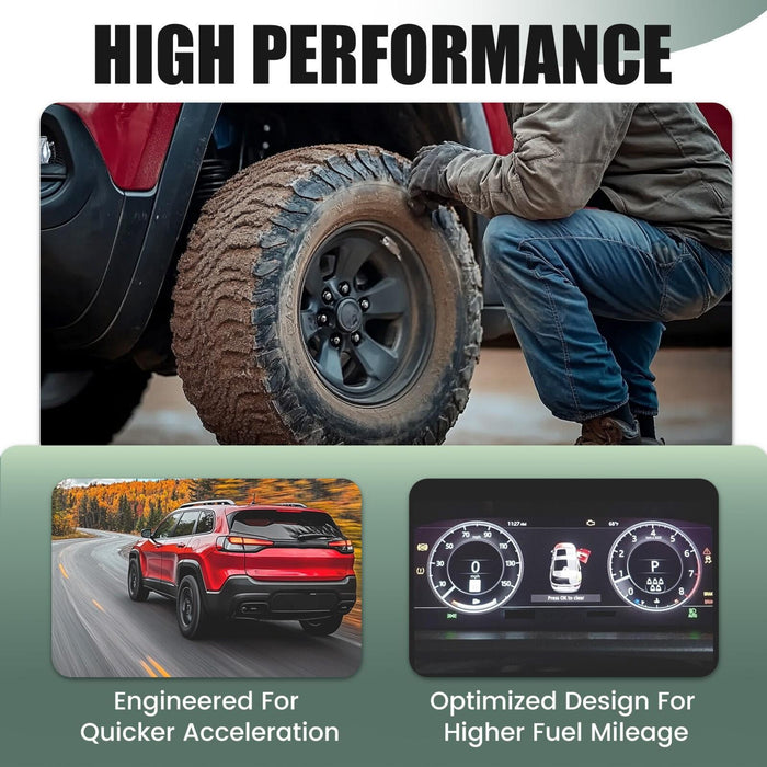 DURAFORCE 20X Wheel Lug Bolts For Jeep Cherokee Compass Chrysler 200 Dodge Dart 2012-2025