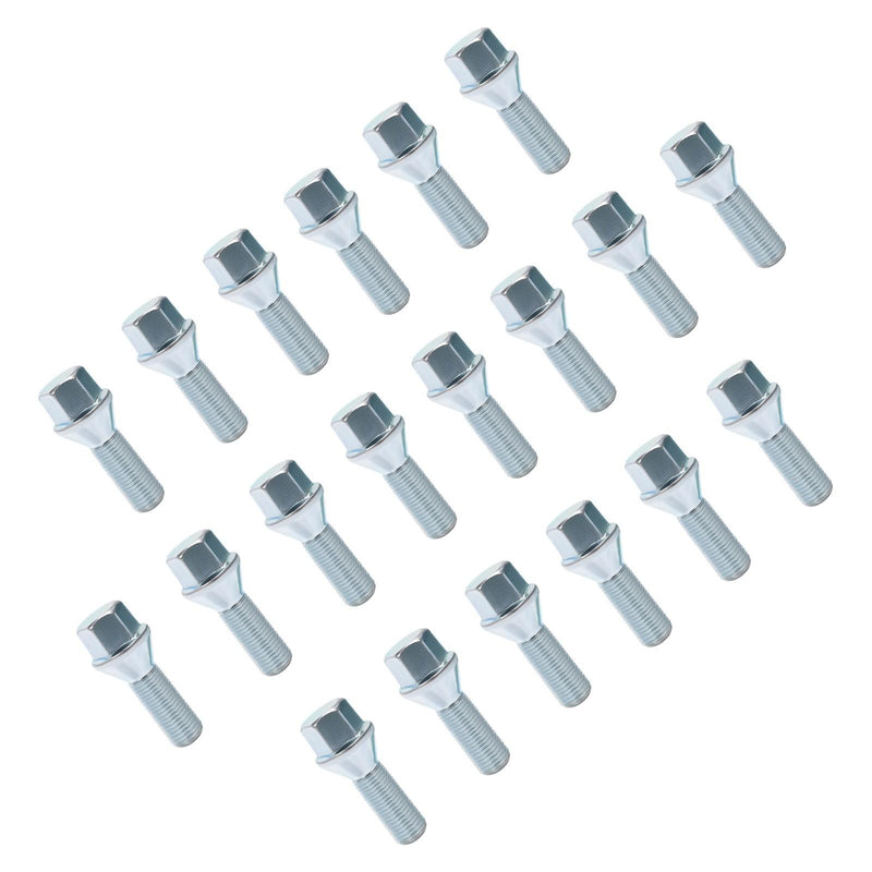 DURAFORCE 20X Wheel Lug Bolts For Jeep Cherokee Compass Chrysler 200 Dodge Dart 2012-2025