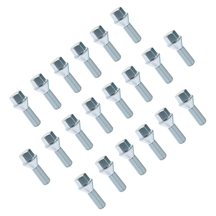 DURAFORCE 20X Wheel Lug Bolts For Jeep Cherokee Compass Chrysler 200 Dodge Dart 2012-2025