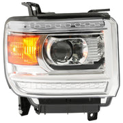 DURAFORCE Halogen Headlights Projector For 2014-2018 GMC Sierra 1500 15-19 2500 3500HD