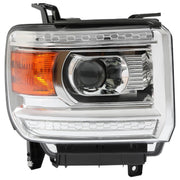 DURAFORCE Halogen Headlights Projector For 2014-2018 GMC Sierra 1500 15-19 2500 3500HD