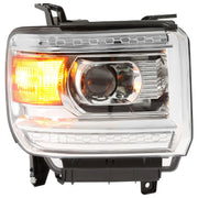 DURAFORCE Halogen Headlights Projector For 2014-2018 GMC Sierra 1500 15-19 2500 3500HD