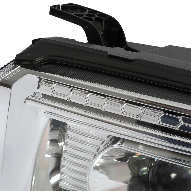 DURAFORCE Halogen Headlights Projector For 2014-2018 GMC Sierra 1500 15-19 2500 3500HD