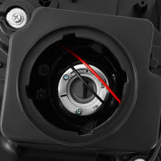 DURAFORCE Halogen Headlights Projector For 2014-2018 GMC Sierra 1500 15-19 2500 3500HD