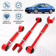 DURAFORCE Suspension Rear Camber Control Arms Toe Kit for Accord TL 08-2013 Powder Coated