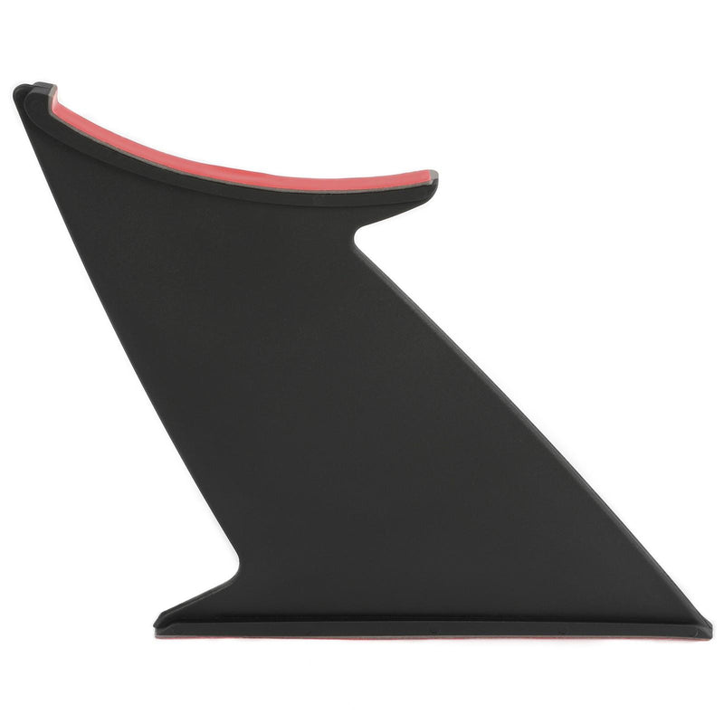 DURAFORCE Black Fit For Subaru Impreza WRX STI 2015-2021 Rear Spoiler Wing Stabilizer 2pcs