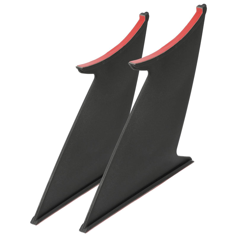 DURAFORCE Black Fit For Subaru Impreza WRX STI 2015-2021 Rear Spoiler Wing Stabilizer 2pcs