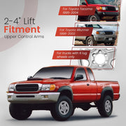DURAFORCE 2-4" Lift Upper Control Arms For Toyota 4runner 96-02/ Tacoma 1995-2004