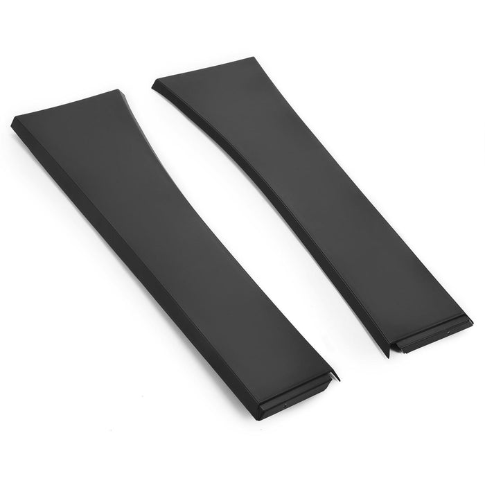 DURAFORCE 2PCS Upper Cab Fairing Extension Air Deflector For Volvo VNL 2004-2016 #82286080